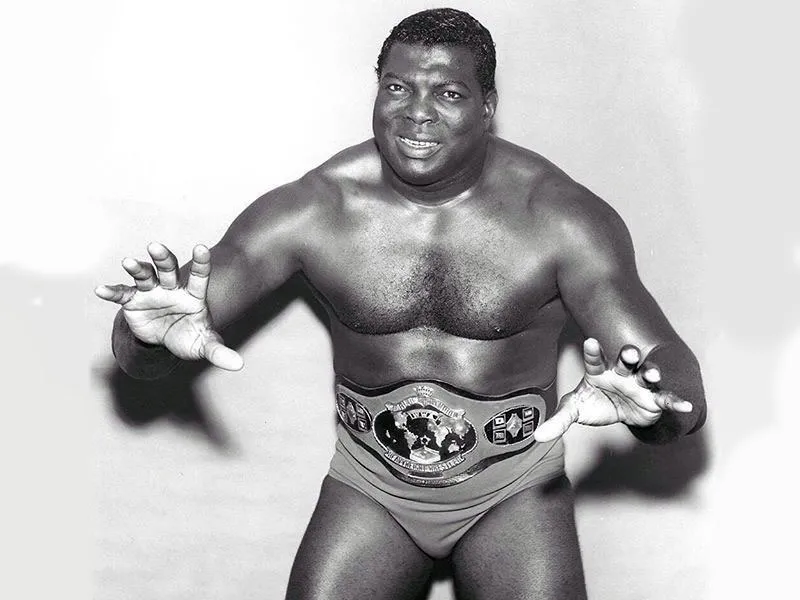 Bobo Brazil Wins the WWA World Title - History of Wrestling