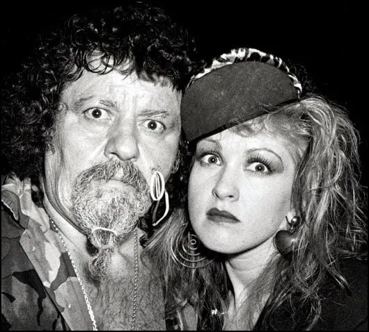 Lou Albano - Cyndi Lauper - historyofwrestling.com