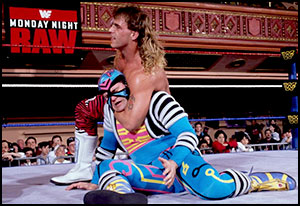 Monday Night Raw Debuut - Shawn Michaels - Konnan - historyofwrestling.com